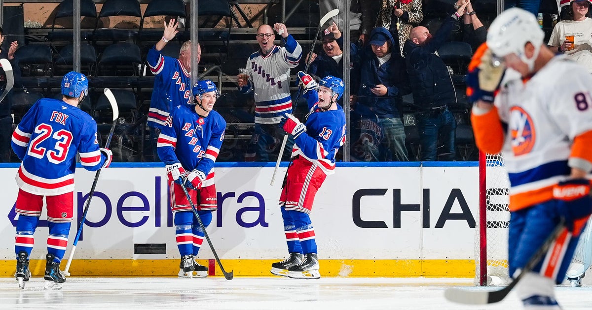 Alexis Lafrenière has a hat trick as Rangers beat Islanders for their ...