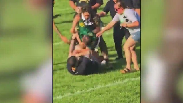 Coaches charged in wild on-field brawl youth football brawl have court appearances