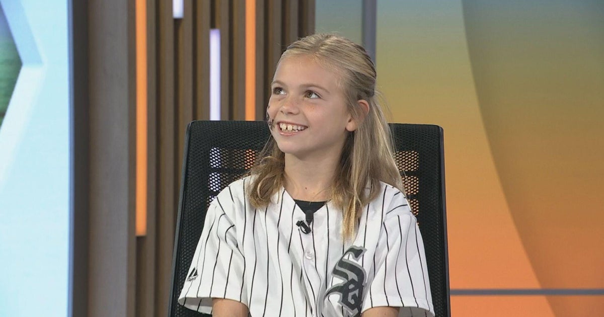 8-year-old podcaster Meg Maley and her mom are big White Sox fans, and experts