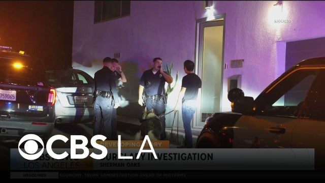 Sherman Oaks homeowner discovers 2 suspects burglarizing his residence