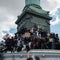 Thousands face off with police at Paris' Bastille Square in protest over school conditions