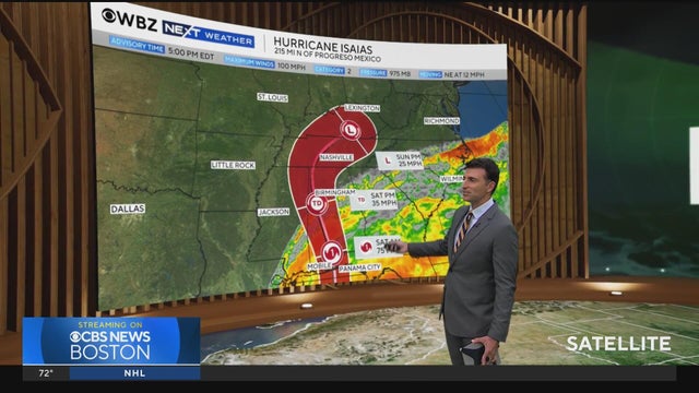 Next Weather: WBZ evening forecast for October 8, 2026