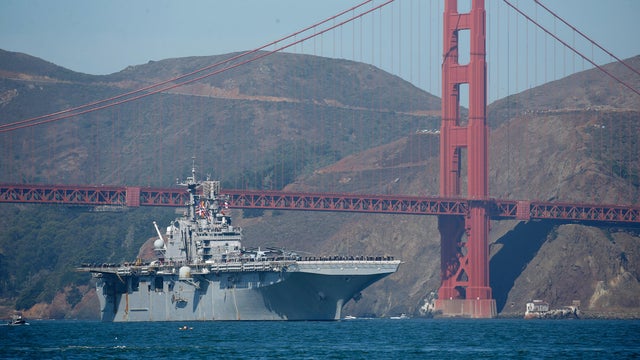 San Francisco Fleet Week Parade of Ships 