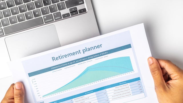 Retirement planning report showing financial growth and savings projections for future stability and success 