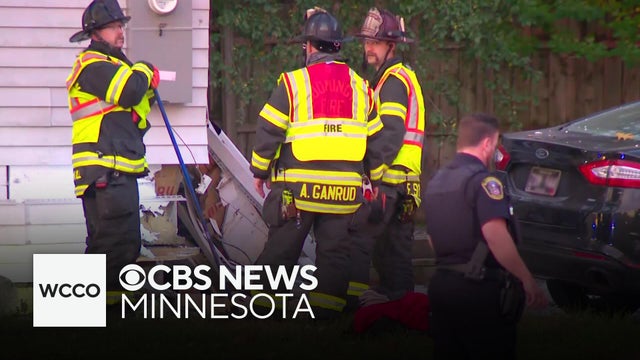 Man arrested after car crashes into Bloomington home