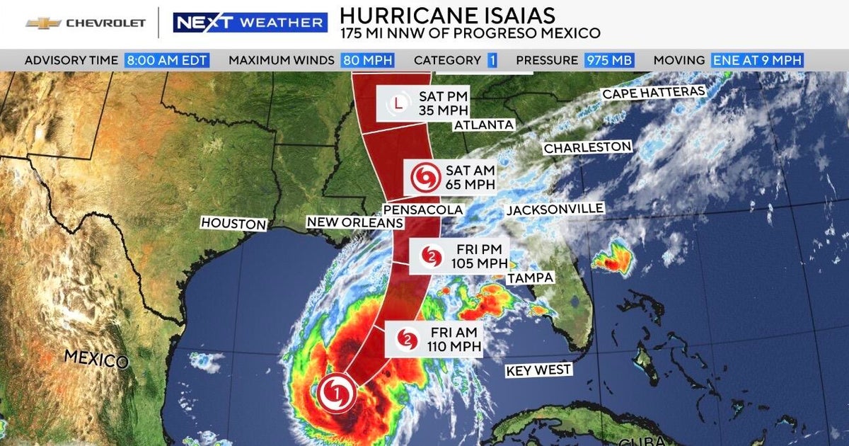 Will Hurricane Isaias impact Atlanta? Flooding rain, isolated tornadoes possible