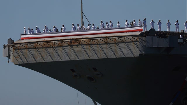 USS Lincoln sailors reunite with loved ones