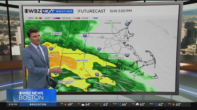 Next Weather: WBZ evening forecast for October 9, 2026