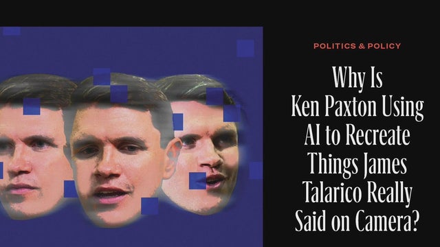 Why is Ken Paxton using AI to recreate James Talarico&rsquo;s real comments? / Texas Monthly
