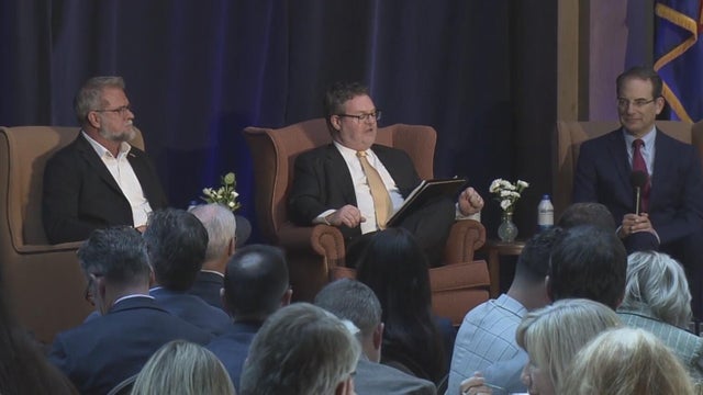 Colorado gubernatorial candidates Victor Marx, Phil Weiser share priorities in public forum