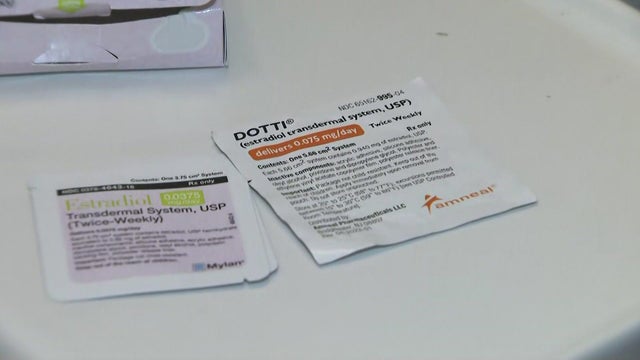 Estrogen patches 