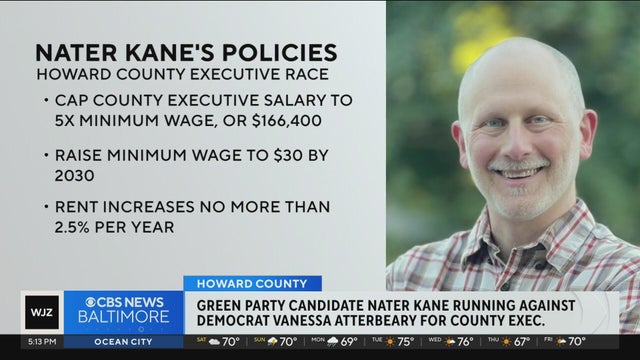 Green Party candidate seeks to beat Vanessa Atterbeary in Howard County