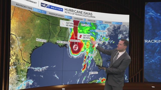 Hurricane Isaias bringing significant weather threat to Georgia