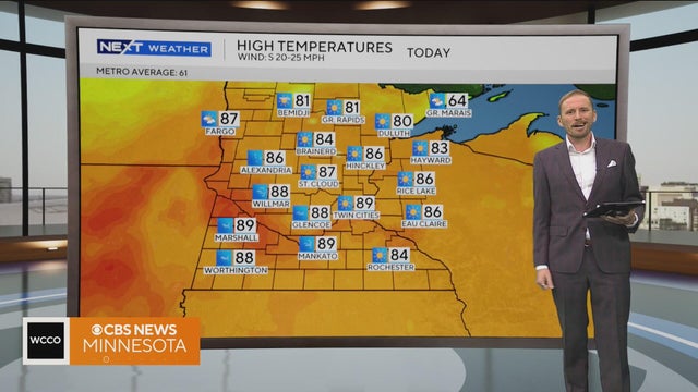 8 a.m. Minnesota forecast from Oct. 10, 2026 | NEXT Weather