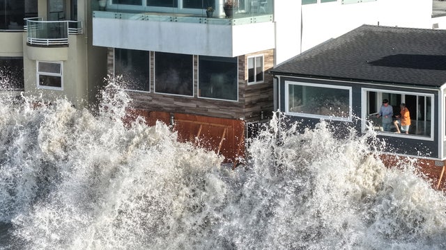 Tropical Storm Rachel Brings High Waves, Flooding To Southern California 