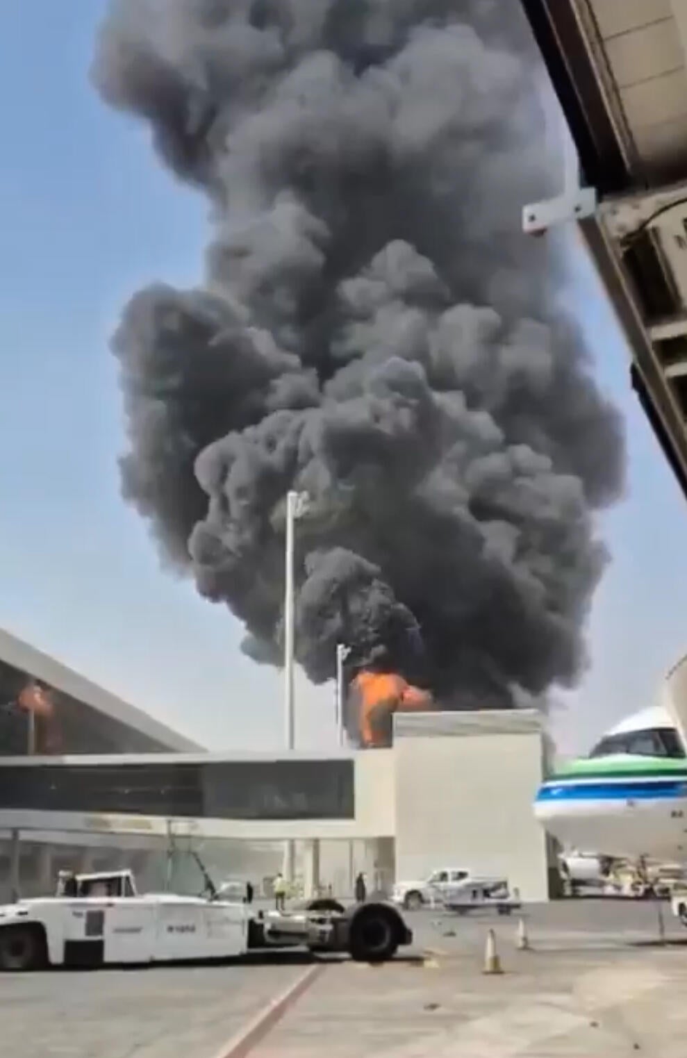 At least 12 killed, more than 300 hurt in strike on Saudi airport