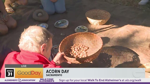 It's Acorn Day at the State Indian Museum in Sacramento, 10am