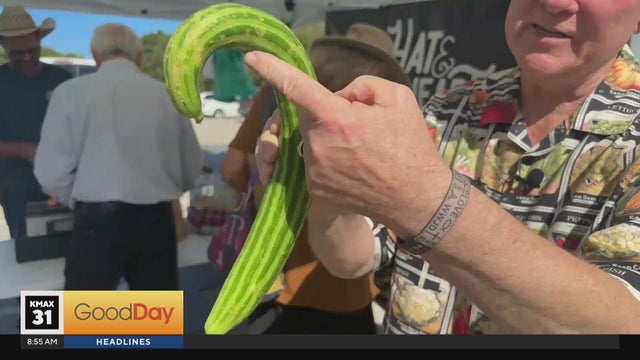 Your Produce Man - Michael Marks checks out the farmers market in Austin!