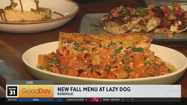 New Fall menu at Lazy Dog Restaurant, 8am