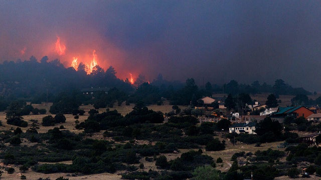 Destructive Wildfires Burn In Colorado After Warm And Dry Winter 