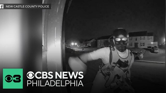 Masked suspect knocks on doors of several homes in Delaware