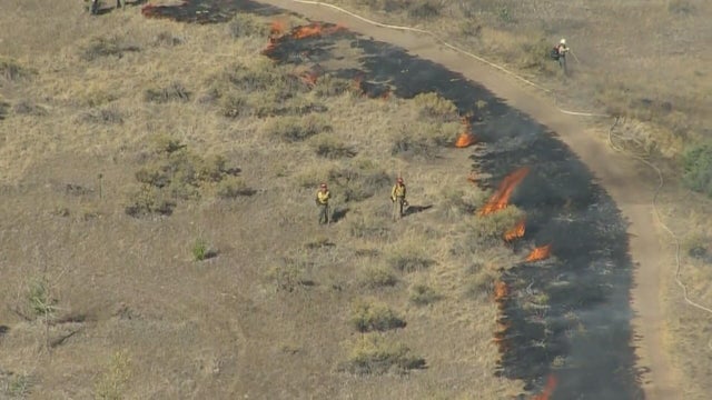 Firefighters plan prescribed burn at park in southwest Denver metro area