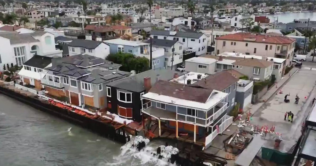 Tropical storm remnants pummel Southern California - CBS Texas