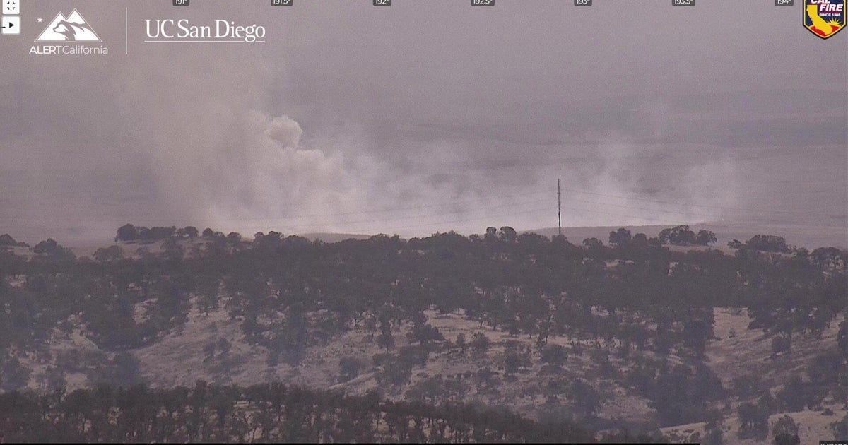 Fine Fire grows to 60 acres near Calaveras-Stanislaus county line