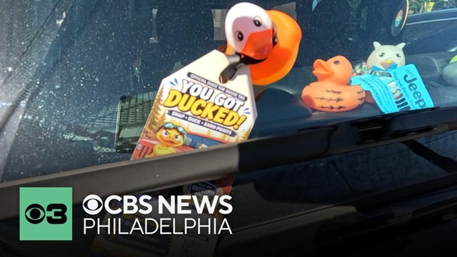 Who left this rubber duck on my Jeep? Vehicle owner creates app to track how "You Got Ducked"