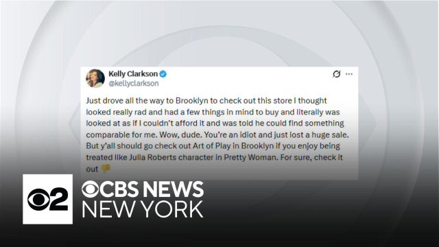 Battle brewing between Kelly Clarkson and small Brooklyn business