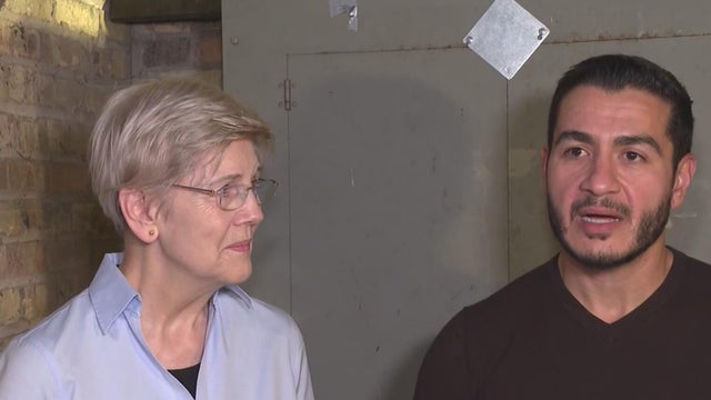 Sen. Elizabeth Warren campaigns with Abdul El-Sayed