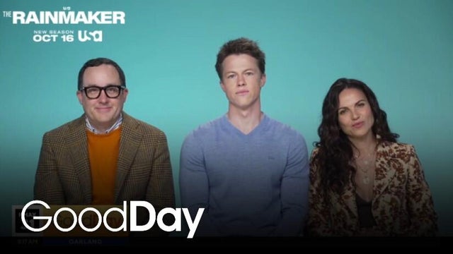 We chat with the stars of The Rainmaker, Milo Callaghan, Lana Parrilla,&nbsp;and&nbsp;P.J. Byrne!