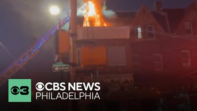 Video shows raging fire that killed 1 man in University City section of Philadelphia