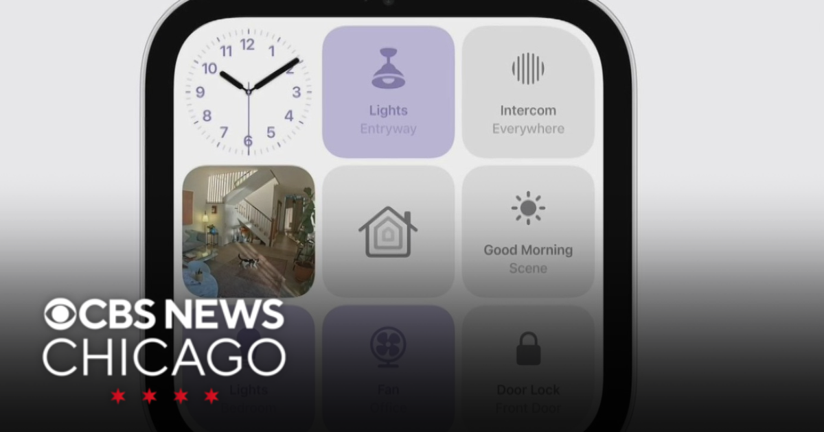 Apple announces new “HomeView” smart hub device - CBS Chicago