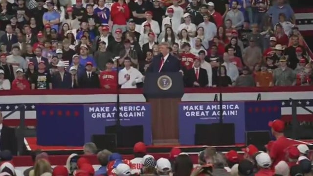 President Trump continues campaign tour