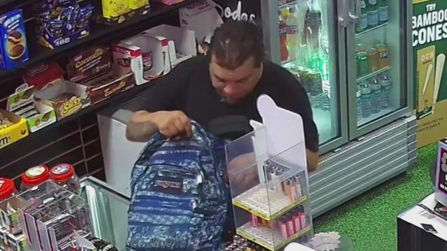 Man caught on camera stealing Pokemon cards from Sweetwater smoke shop