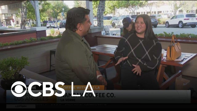 Coffee with CBS LA at Nambah Coffee Co. in La Verne