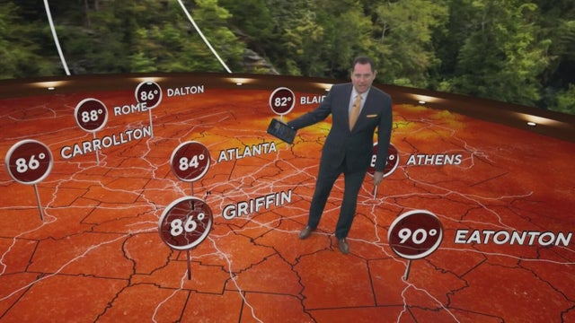 Big weather changes coming to Georgia after record heat