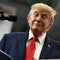 Image from CBS News's coverage: Trump says "leakers should be shot" during Arizona rally