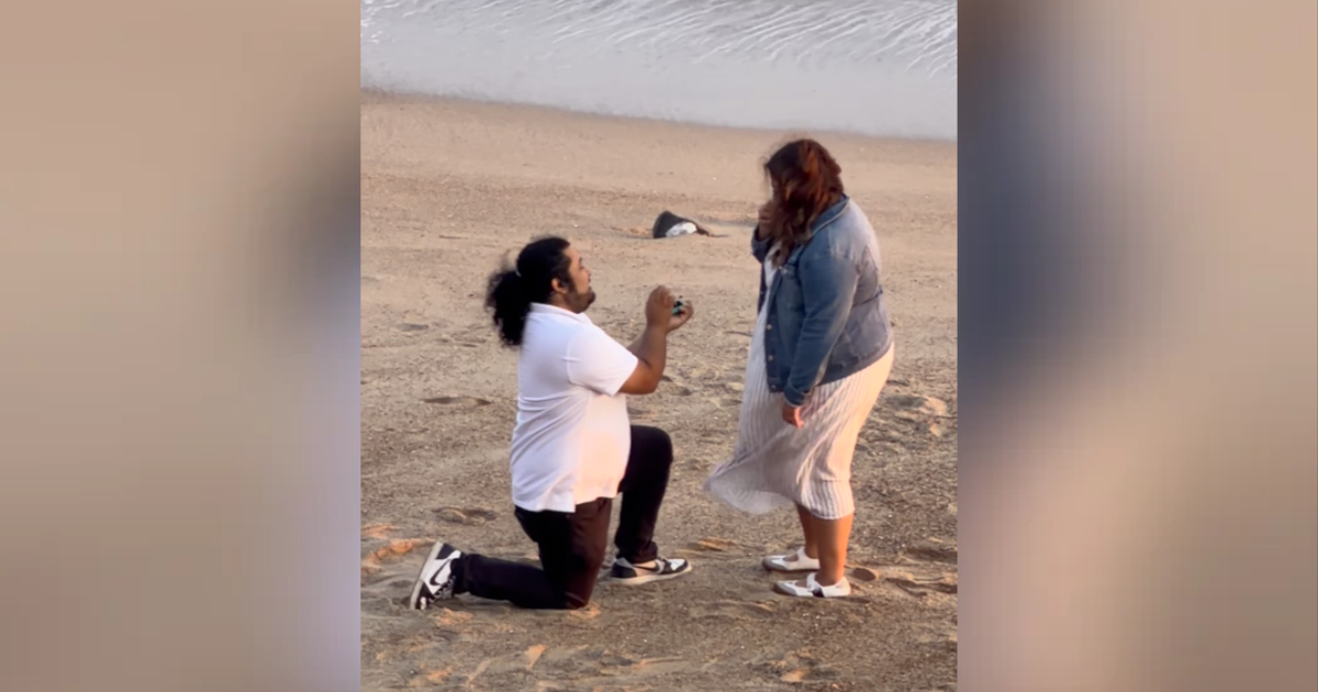 Woman who recorded viral video of Malibu beach engagement finally ...