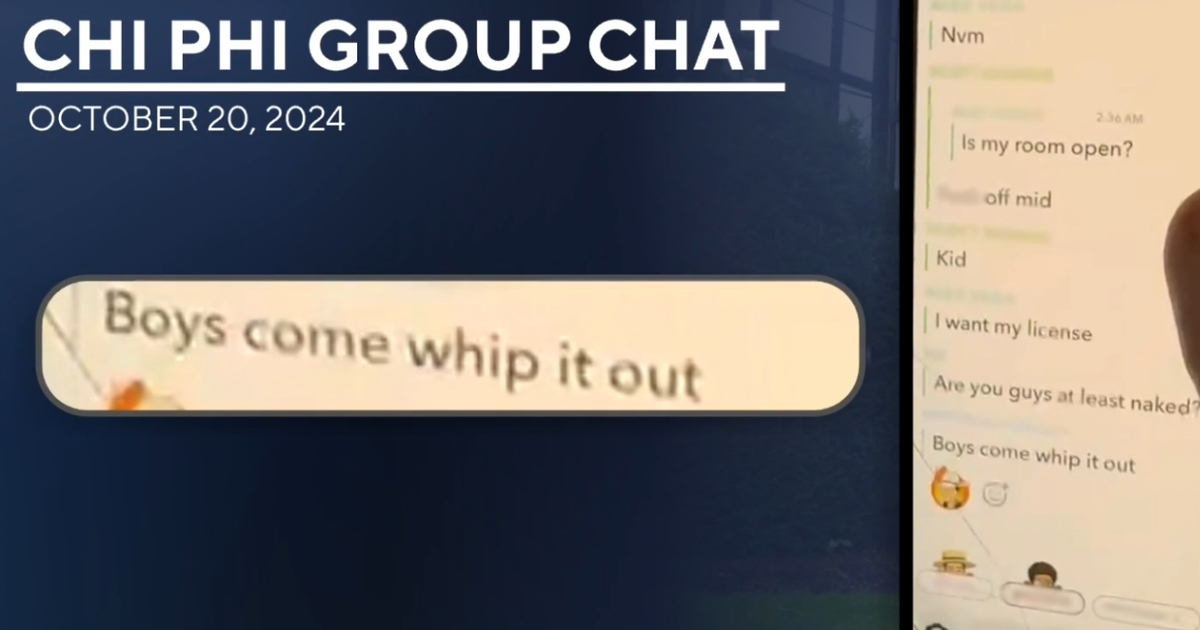 New text messages between Jane Doe and two of the accused men - CBS Detroit