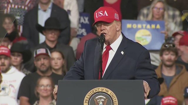 President Trump defends U.S. economy ahead of midterms