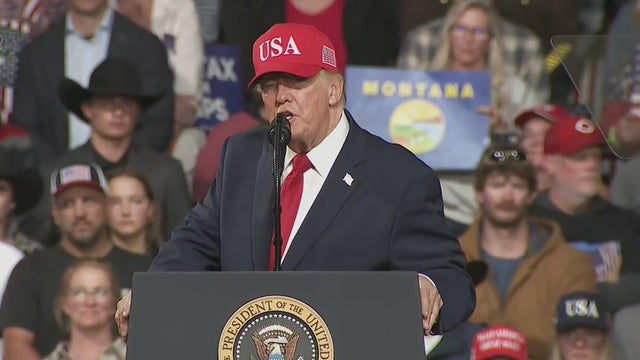 Trump continues midterm campaign swing