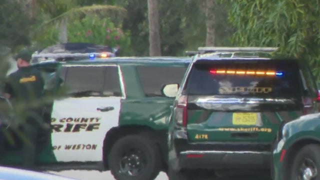 Man taken into custody after barricaded situation in Weston