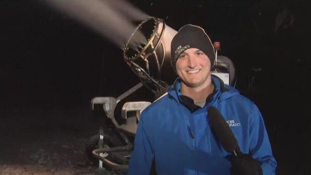 First Alert Weather Tracker heads to A-Basin Ski Area where snow guns are creating snow