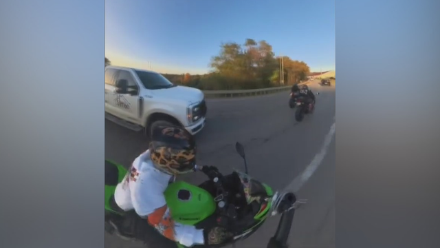 Truck driver caught on camera in viral video trying to run area motorcyclists off the road