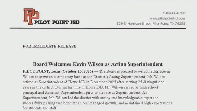 Pilot Point ISD superintendent and police chief on leave following complaint