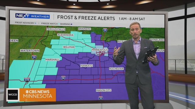 Friday stays cool, with the Twin Cities&rsquo; first good chance for frost tonight | Oct. 16, 2026