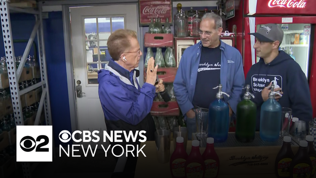 Meteorologist John Elliott visits the Brooklyn Seltzer Museum