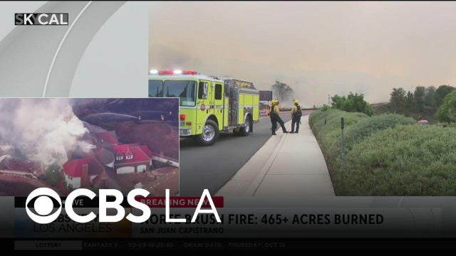 Norte Fire updates with Zach Boetto near San Juan Hills Golf Club